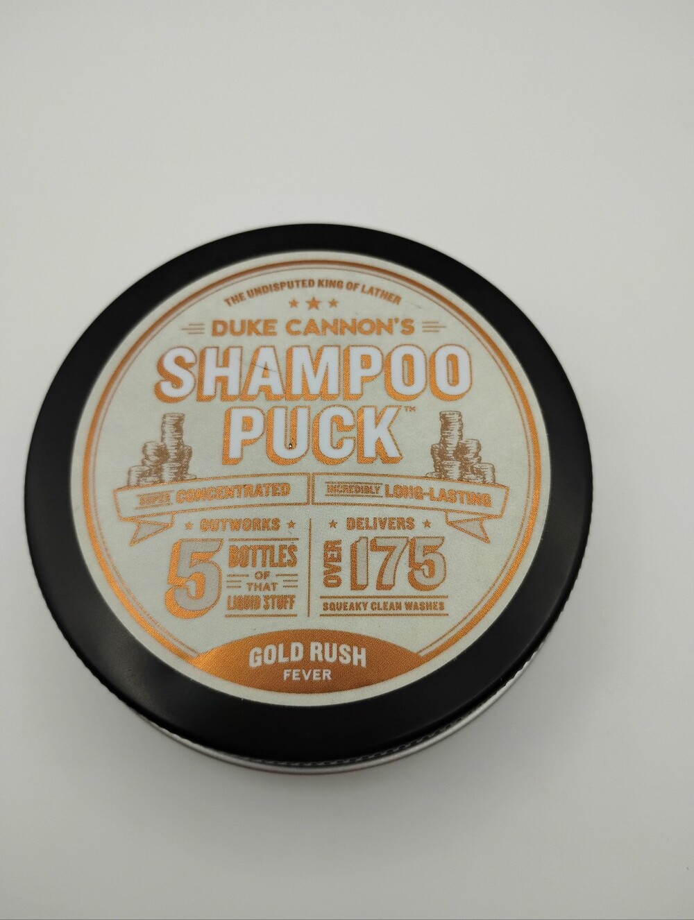 Duke Cannon's Shampoo Puck Gold Risk Fever